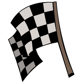 Mustang flag clipart