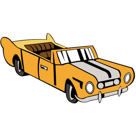 Mustang vintage clipart