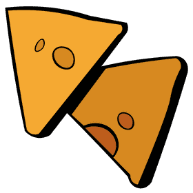 Nachos chips clipart