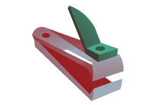 Nail cutter open clipart