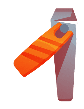 Nail cutter top open clipart