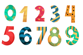 Numbers vector