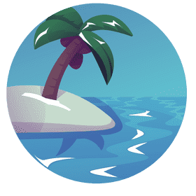 Ocean beach clipart