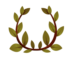 Olive branch head clipart