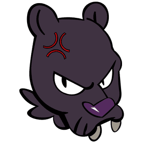 Panther angry clipart