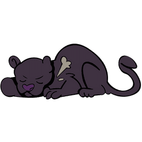 Panther offended clipart