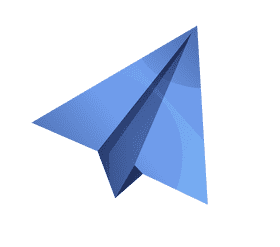 Paper plane clipart
