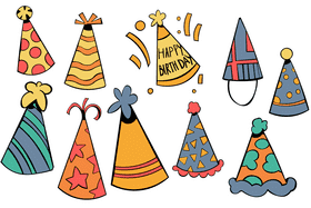 Party hat vector