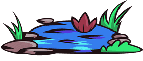 Pond clipart