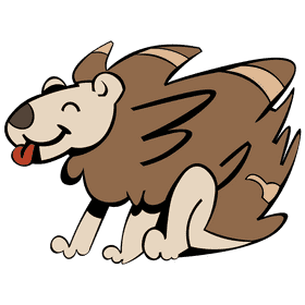 Porcupine tongue clipart