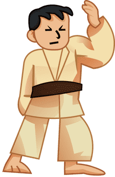 Martial arts call clipart