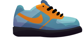 Nike boot clipart