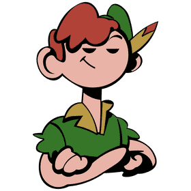 Peter pan torso clipart