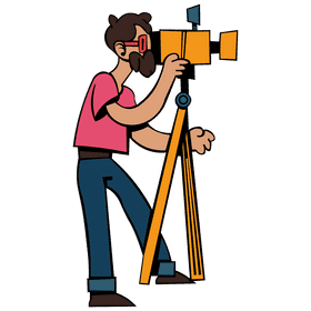 Photographer full size clipart