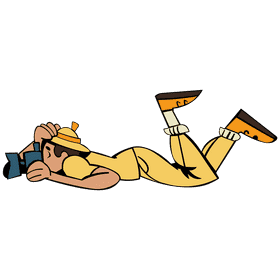 Photographer naturalist clipart