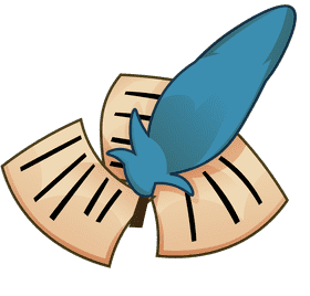 Poetry sheet clipart