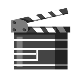 Clapperboard clipart