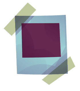 Polaroid adhesive tape clipart