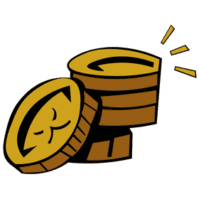 Shamrock gold clipart