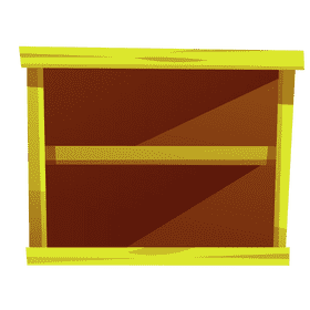 Shelf double clipart