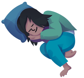 Sleepy bed clipart