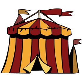 Tent marque clipart