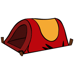 Tent small clipart