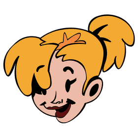 Tinker bell face clipart