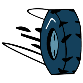 Tire speed clipart