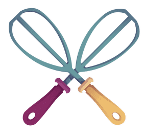 Whisk double clipart