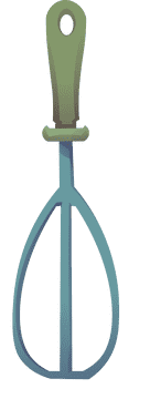 Whisk standart clipart