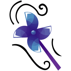 Wind windmill clipart