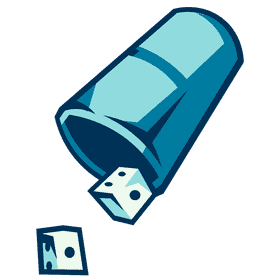 Dice can clipart