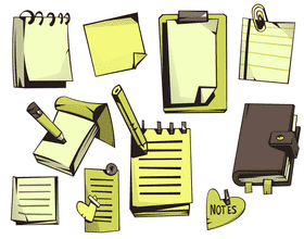 Notepad vector