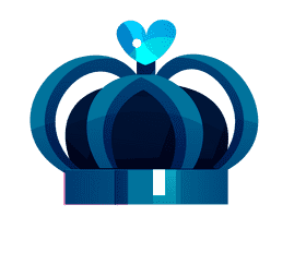 Princess crown dark clipart