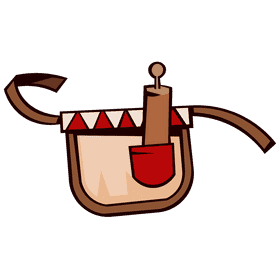 Rolling pin apron clipart