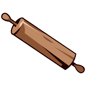 Rolling pin clipart