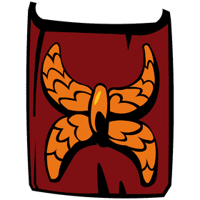 Roman scutum clipart