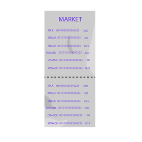 Cashier struk clipart