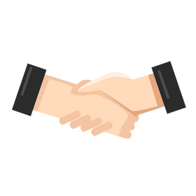Shaking hands clipart