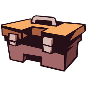 Toolbox plastic top clipart