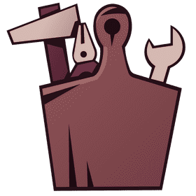 Toolbox side view clipart