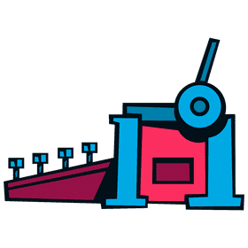 Typewriter side clipart