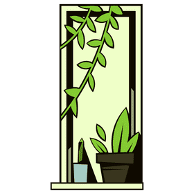 Whiteboard plants clipart