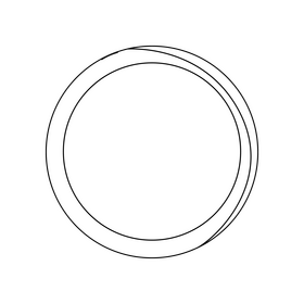 Mortar drawing black and white clipart