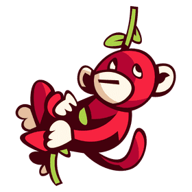 Zoo animal monkey clipart