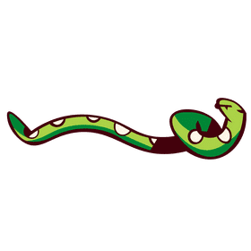 Zoo animal snake clipart