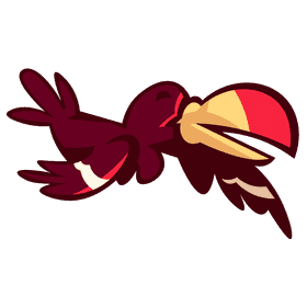 Zoo animal tucan clipart