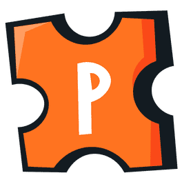 Alphabet p letter clipart