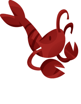 Crawfish clipart